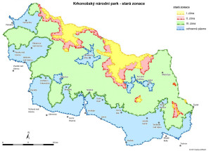 Stará zonace KRNAP