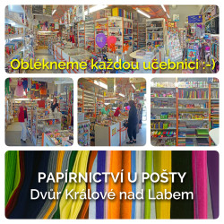 Papírnictví u pošty Dvůr Králové